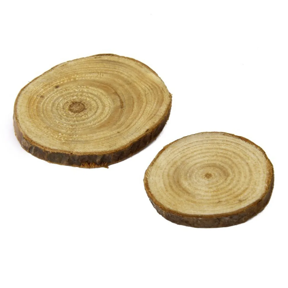 Диски деревянные для рукоделия 20 шт. 4 5 см|Украшения своими руками вечеринки| |