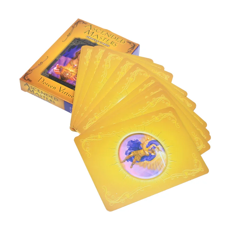 

Ascended masters oracle cards Tarot Card Board Deck Games Palying Cards For Party Game