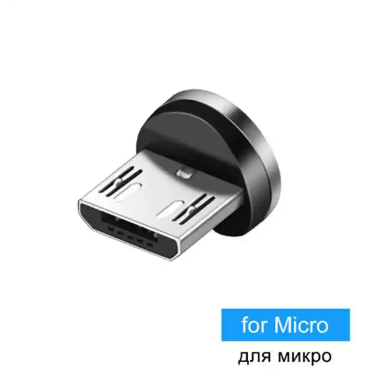 Магнитный кабель 3 в 1, кабель Micro USB type C для iPhone X 7, samsung, S10, Oppo, htc, LG, 1 м, 2,4 А, Магнитный адаптер для зарядного устройства, кабели для телефонов