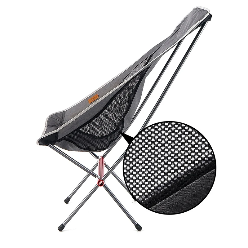 구매 초경량 접이식 캠핑 의자, 낚시 바베큐 하이킹 의자 피크닉 의자 휴대용 야외 도구 여행 접이식 비치 좌석 의자