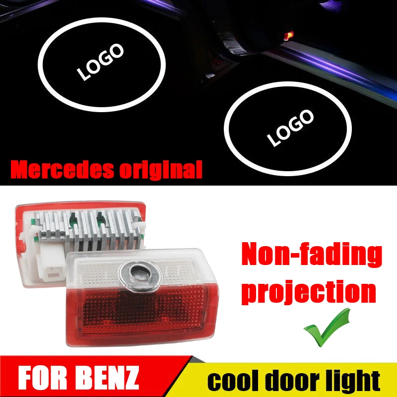 Автомобильные светодиодные двери вежливость Призрак Тень логотип Добро