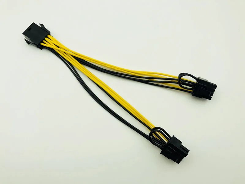 10 шт./лот PCI E PCIE 8p разъем 2 Автомобильное зарядное устройство 8pin 6 + Американская