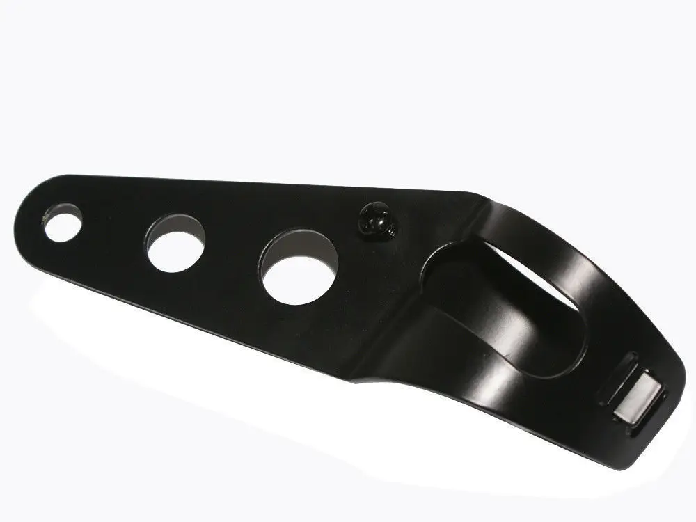 Регулируемые 35 ~ 43 мм черные крепежные кронштейны для фар мотоцикла зажимы