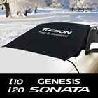 Автомобильный защитный козырек от снега для Hyundai Tucson GDi GENESIS I10 I20 I40 IX20 IX35 SANTAFE SOLARIS SONATA аксессуары