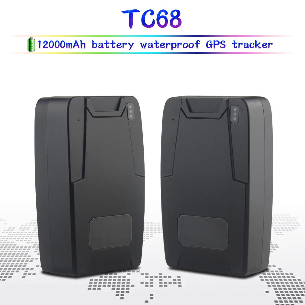 TC68 gps автомобильный трекер с водонепроницаемым Wi-Fi позиционирующим локатором