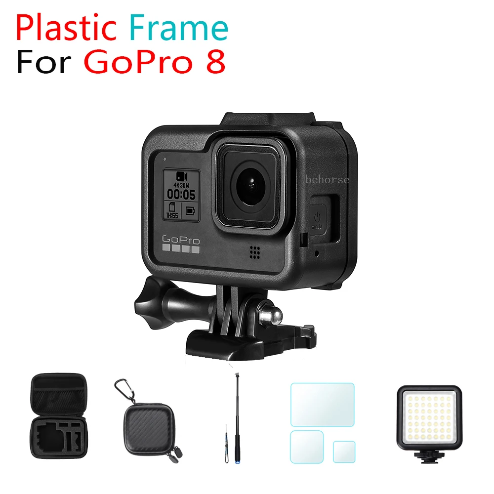Пластиковая рамка для Gopro Hero 8 защитный чехол защитная сумка штатив селфи палка из