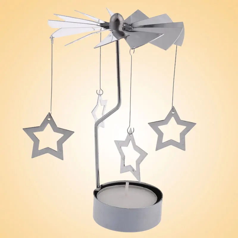 1 комплект вращающийся Ночной светильник со звездами подсвечник ing