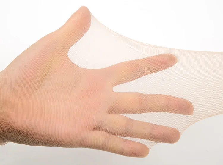 Чулки женские компрессионные нейлоновые пикантные длинные до бедра тонкие