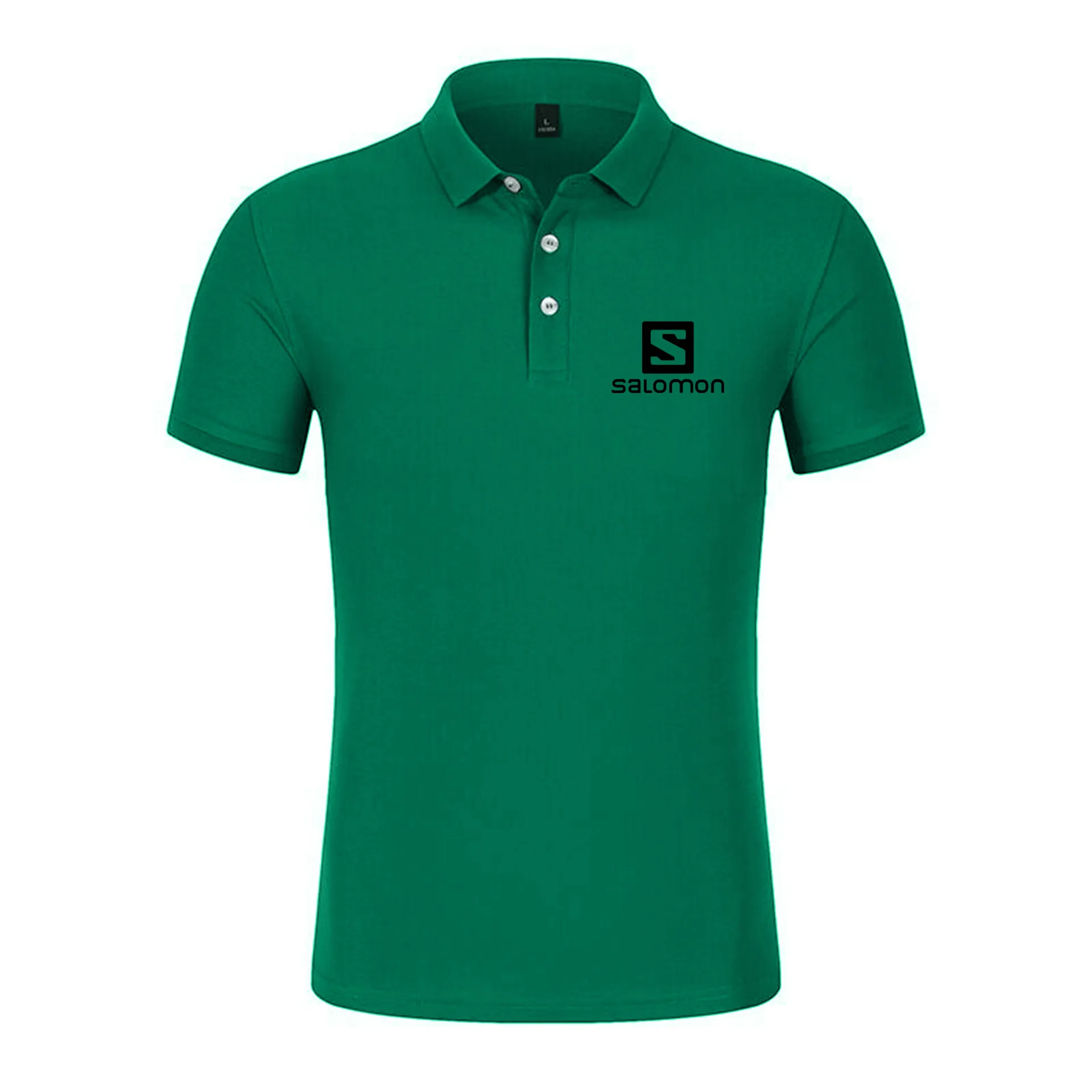

2021 New Summer Men's Casual Sports Fashion Pure Cotton Polo Shirt Solid Color Short Sleeve Lapel Outdoor Large Size 4XL