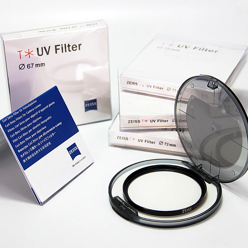 Фильтр Carl Zeiss T* UV 49 52 55 58 мм 62 67 72 77 82 мм Профессиональный ультра тонкий HD MC UV для объектива камеры