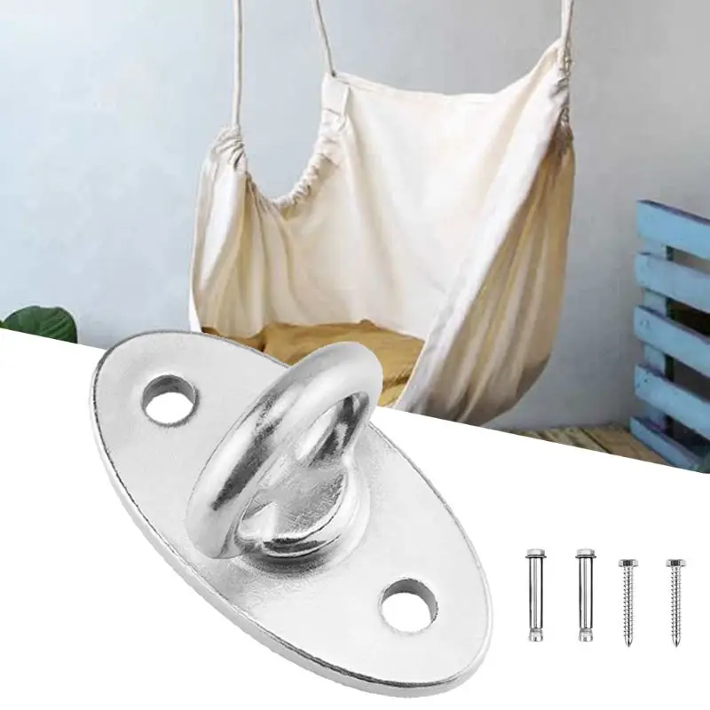 Y8AB Нержавеющая сталь фиксированная пластина крючок для занятий йогой с песком