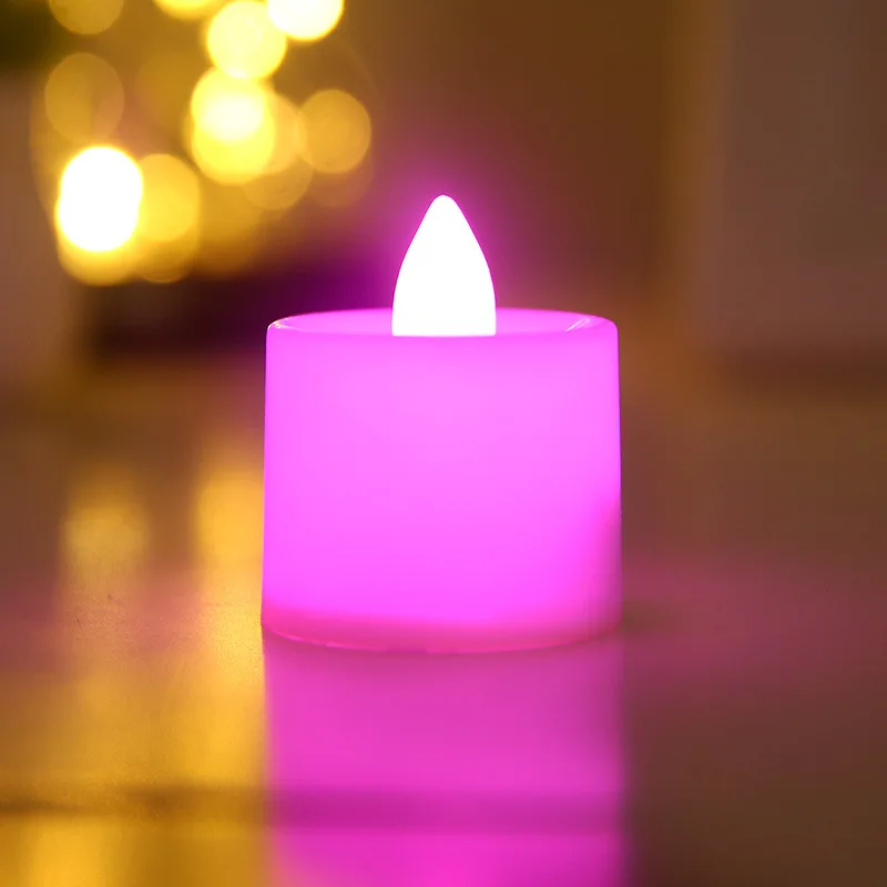 12PCS/lot LED Tea Light Candles Household vela led Battery-Powered Flameless Church Dancing Moving | Дом и сад