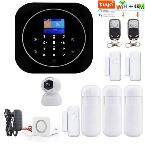 SmartYIBA Tuya приложение для Android IOS умная безопасность wifi GSM охранная сигнализация