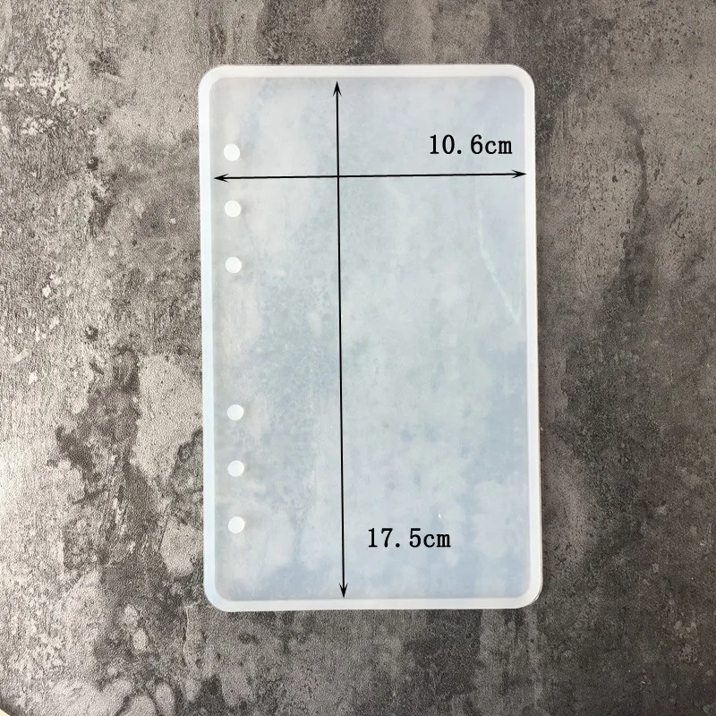 А7/А6/А5 косметическое зеркало в форме ноутбука силиконовая форма DIY полимерная