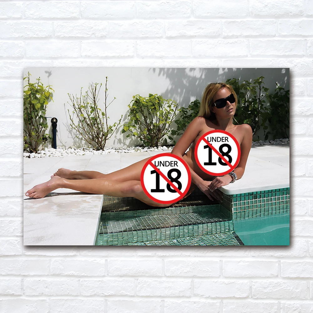 Поп настенная Картина на холсте сексуальная женщина плакат с горячим телом и