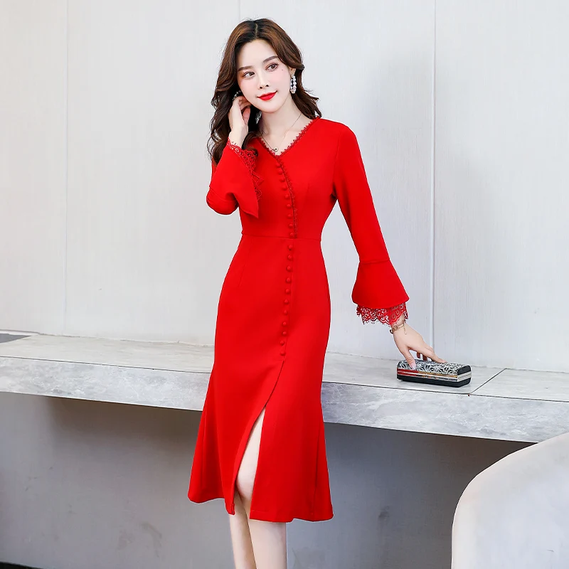 Новый дизайн женское платье 2021 Новинка весны модная пикантная обувь с кружевами