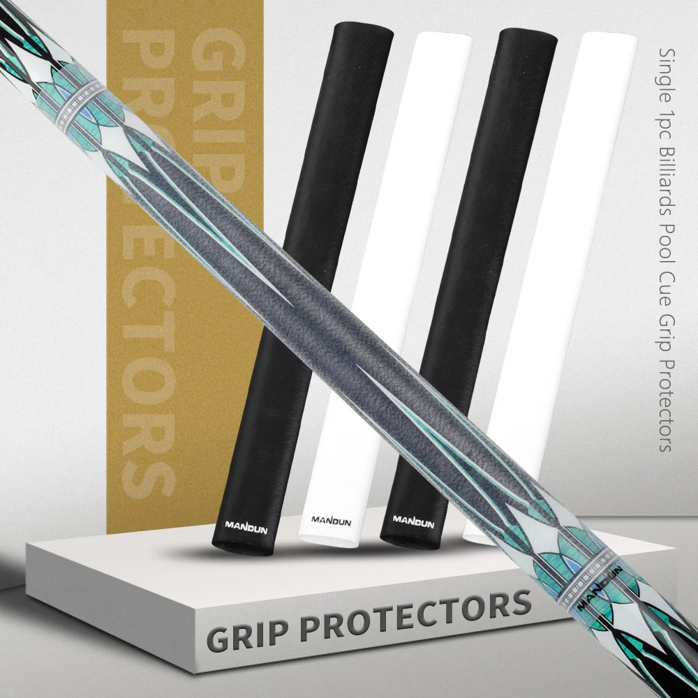

MANDUN Billard Silicone Handle Sleeve Rubber Grip Non-slip Sweatproof Billiard Accessories Protective Pool&Fishing Rod Grip