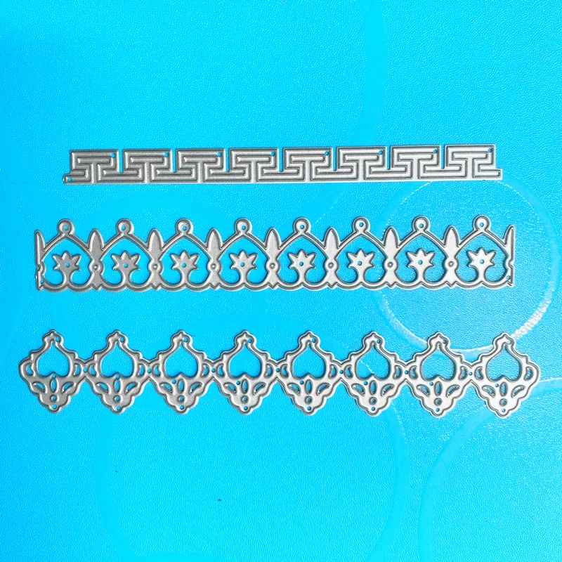 YINISE скрапбукинга металлические режущие штампы для трафареты Цветочные шнурки DIY