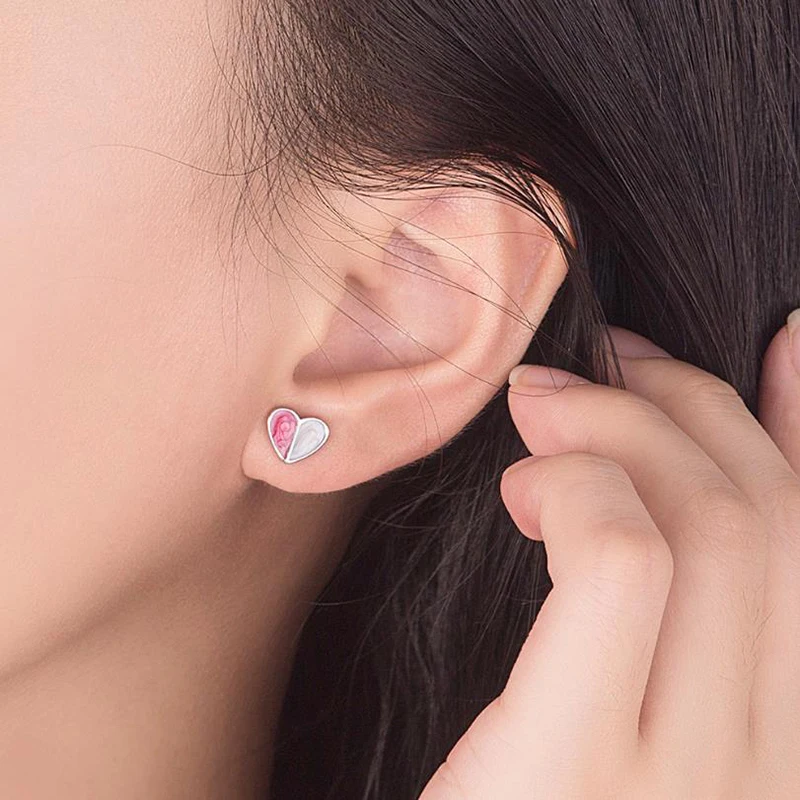 Женские серьги гвоздики из серебра 925 пробы|Серьги-гвоздики| |