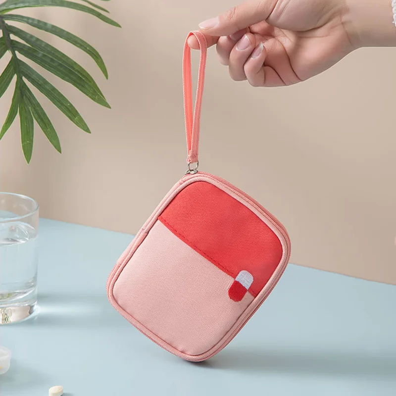 Portable First Aid Medical Kit Travel Outdoor Camping Useful Mini Medicine Storage Bag Emergency Survival Pill Case | Дом и сад