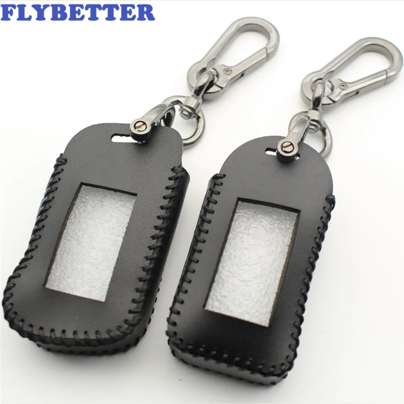 FLYBETTER чехол для ключей из натуральной кожи StarLine E60/E90/E63/E93/E95/E66/E96/A93/A63/A96