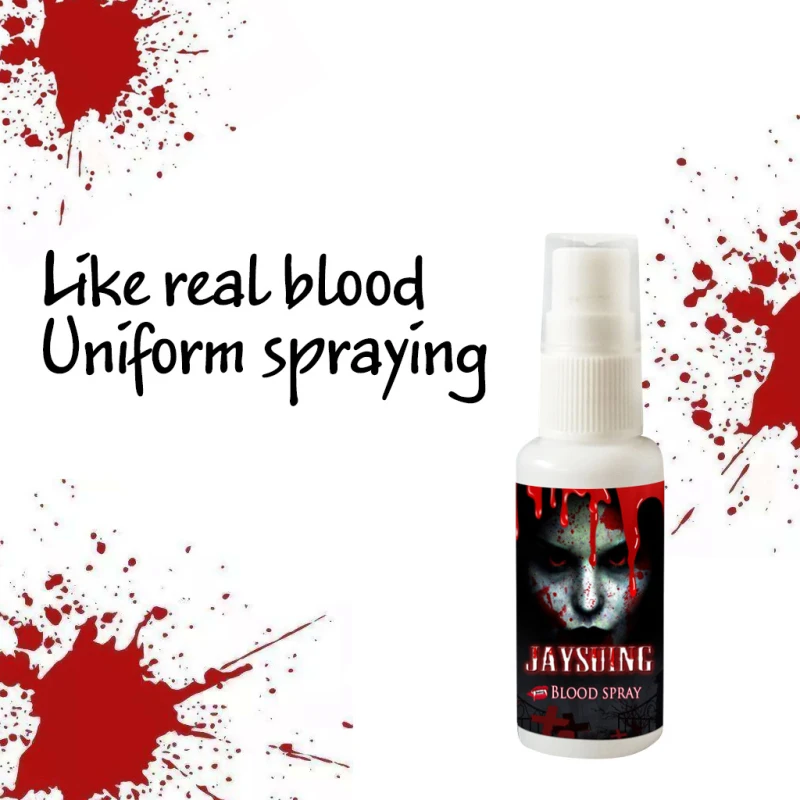 

Halloween Realistic Fake Blood Vampire Zombie Makeup Accessories Role Playing Props Plasma Spray Fake Plasma Halloween