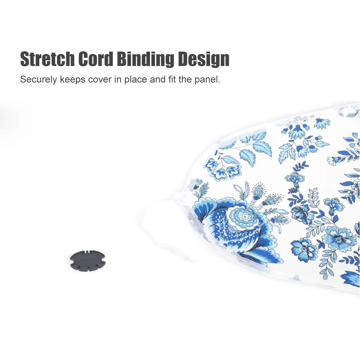 Портативный Хлопковый чехол для гладильной доски с принтом складной эластичный