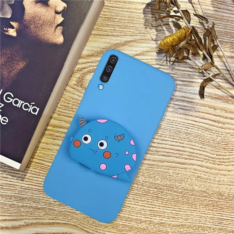 3D милый силиконовый чехол для samsung Galaxy J2 J3 J4 J5 J6 J7 Pro Plus Prime Core крышка мультфильм держатель чехол s
