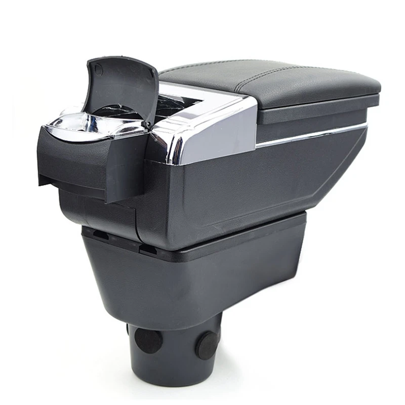 Armrest for Mitsubishi Mirage Attrage 2014 - 2018 Arm Rest Rotatable Storage Box Decoration Car Styling 2015 | Автомобили и