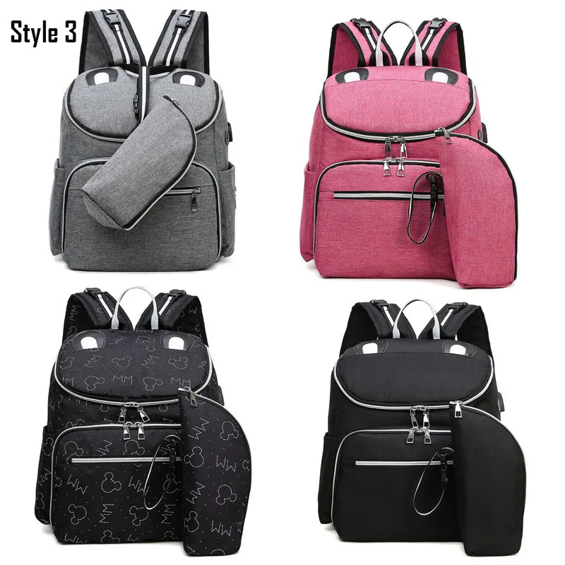 JTOP сумка для подгузников рюкзак мам беременных большая USB зарядное устройство