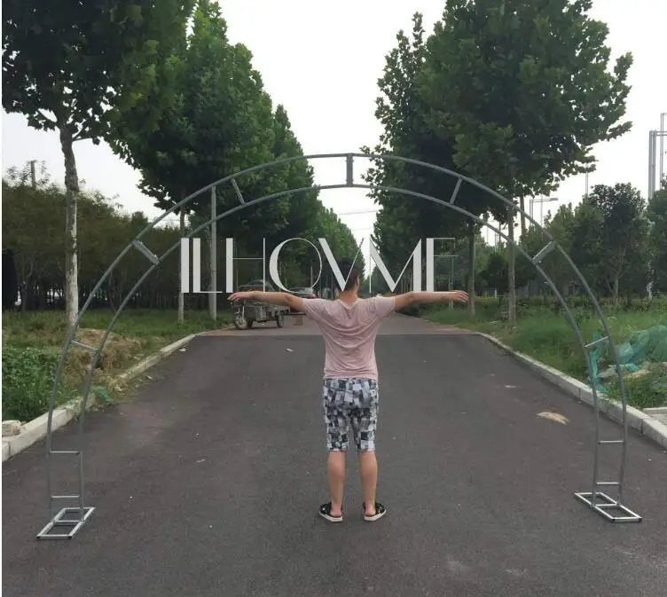 4 м/5 м ширина свадебная АРКА рамка фон для свадьбы металлическая круглый стойка