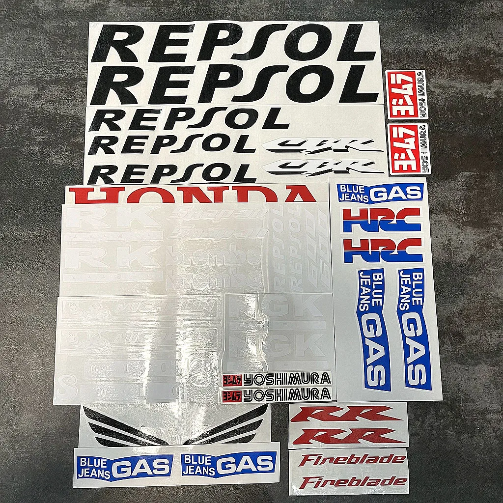 Motorcycle Aftermarket Fairing Kit CBR Fireblade REPSOL Stickers Decals For Honda CBR600RR F5 2003 2004 2005 2006 2007 2008