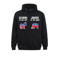 libertarian men clowns to the left jokers to the right unique mother day youth hoodies hoods fitted long sleeve sweatshirts