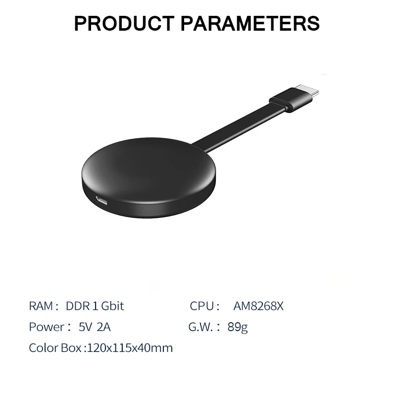 HDMI WiFi 5G беспроводной дисплей приемник для Chromecast Google Pusher экран литой зеркальный адаптер для Miracast/Airplay/DLNA
