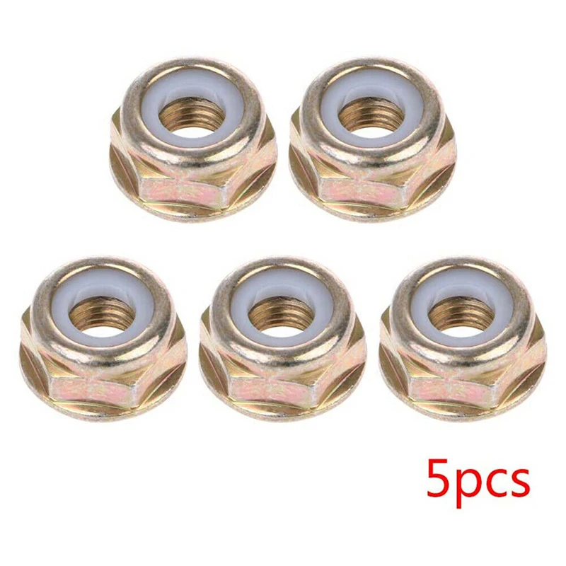 

5Pcs New Universal Nut Brushcutter Left-Hand Thread Blade Nut Accessories For Lawn Mowers Home Lawn Trimming Tools