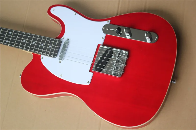 

Китайская фабрика по производству гитар пользовательские новые красные TL электрогитара бесплатная доставка