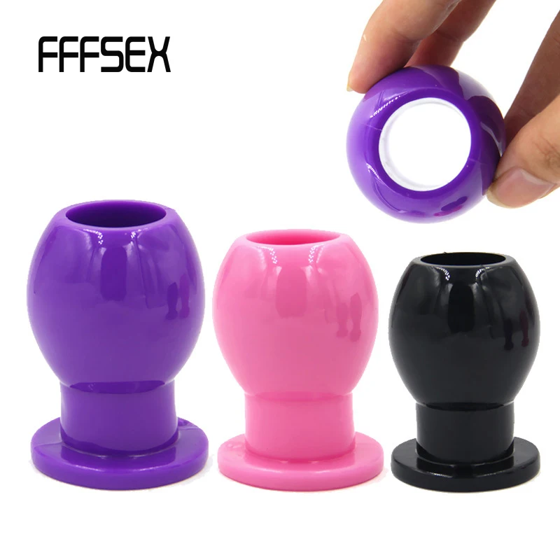 FFFSEX Анальная пробка душ клизма анальный расширитель полый секс игрушки для