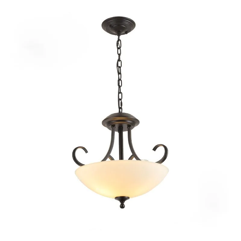 European Baroque Style Simple Chandelier Vintage Suspension Lamp Dining Room  Lliving Room chandelier decor lighting fixture