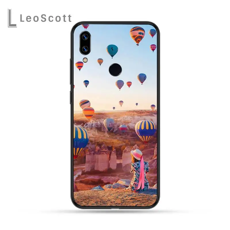 

Landscape sports hot air balloon Phone Case For Xiaomi Redmi Note 4 4x 5 6 7 8 pro S2 PLUS 6A PRO