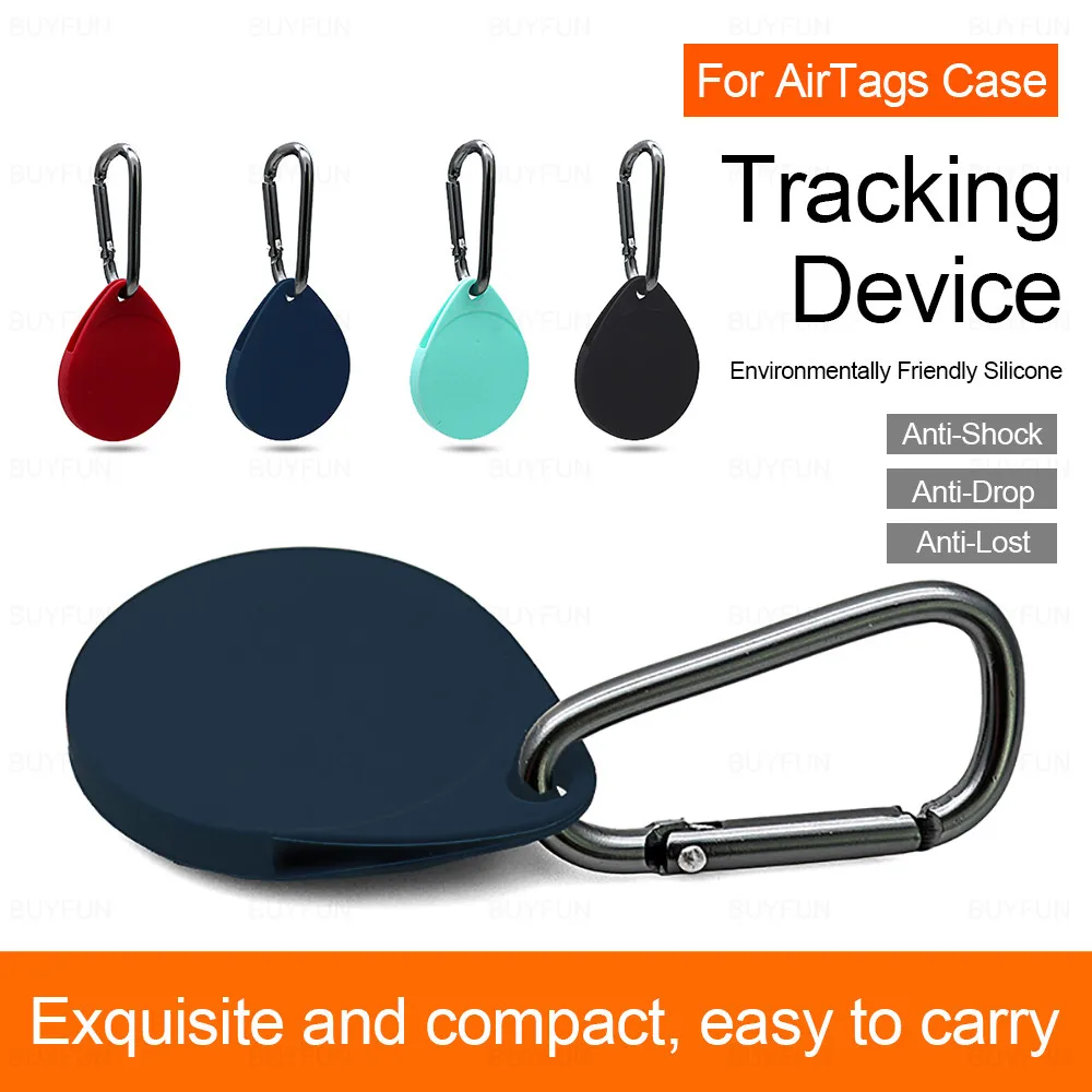 

Для Apple Airtags Новый Carry чехол защитный чехол из поликарбоната для Apple Airtags Bluetooth Беспроводной защитник трекера Coque аксессуары