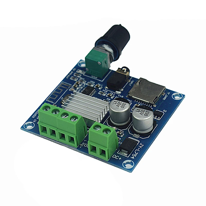 2*20 Вт Bluetooth 5 0 цифровой аудио усилитель мощности HiFi стерео двухканальный Класс D