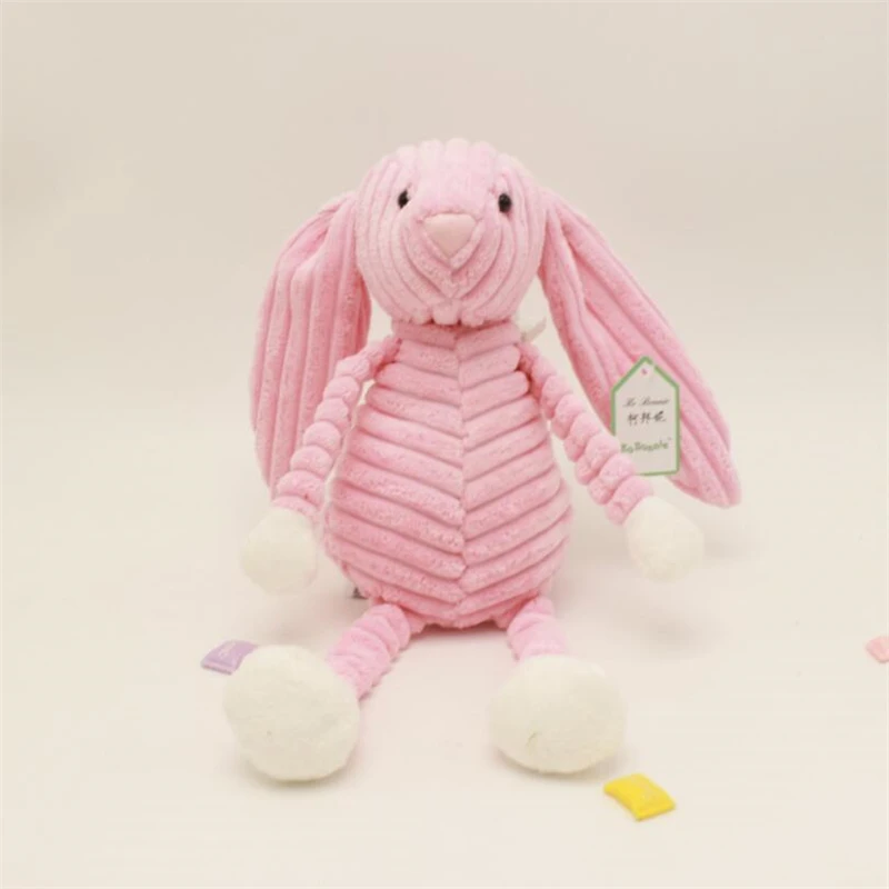 

Cute Plush Toy Forest Animal Stripe Elephant Lion Fox Rabbit Panda Monkey Soft Doll Birthday Gift Stuffed Plush Animals