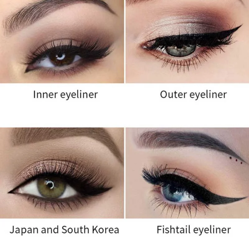 Подводка карандаш для глаз с леопардовым рисунком жидкая Косметика макияжа тату