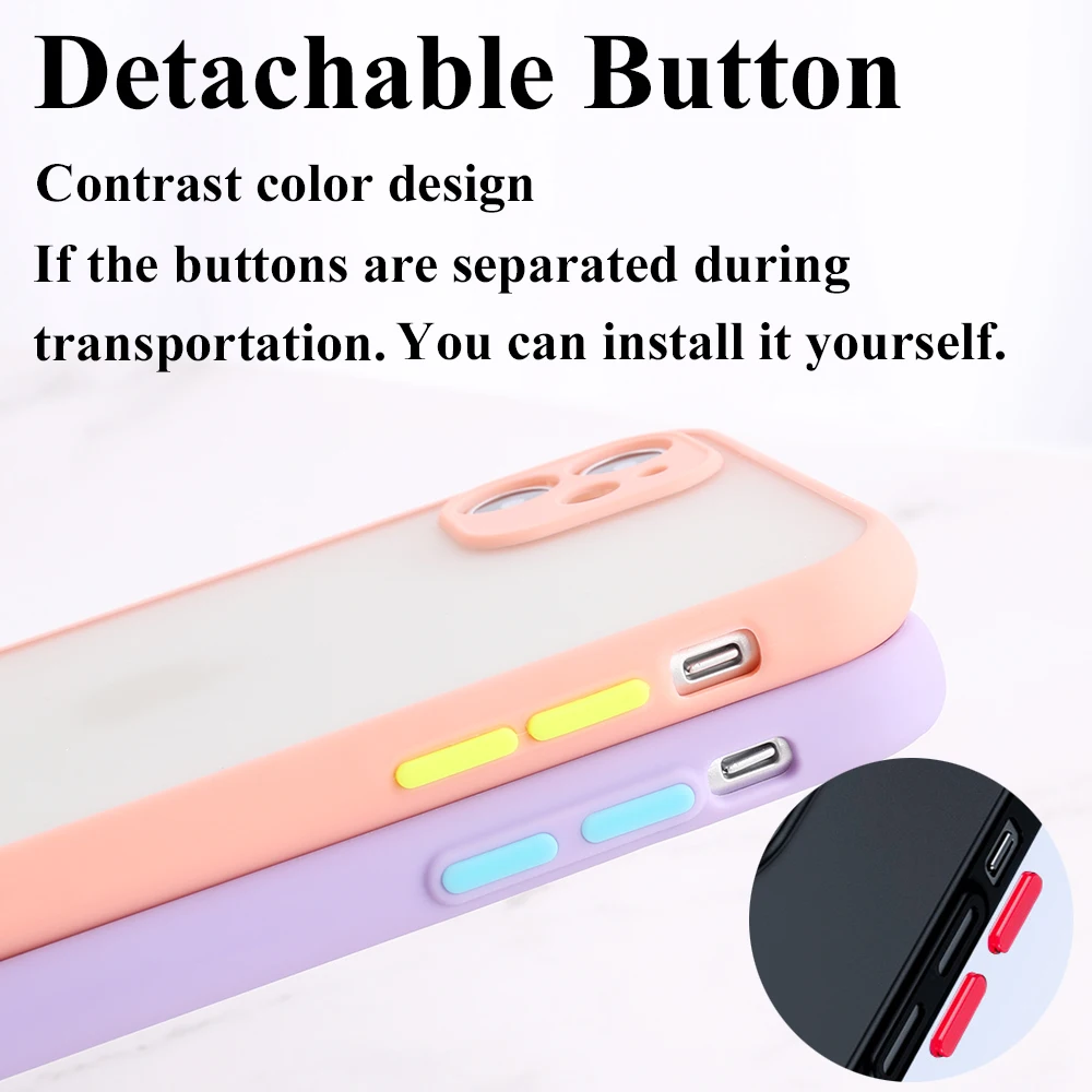 Case for Redmi Note 10 S Cover Shockproof Funda for Xiaomi Redmi Note 10 9 10S 8 11 12 Pro 9S 11S 9T 9C Mi 11 Lite 12T 11T Cover