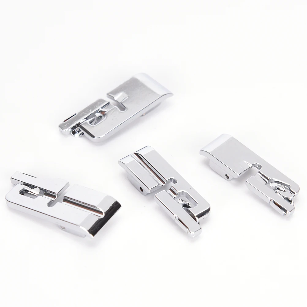 

1PCS New Narrow Rolled Hem Curling Sewing Machine Presser Foot For All Low Shank 4 Styles