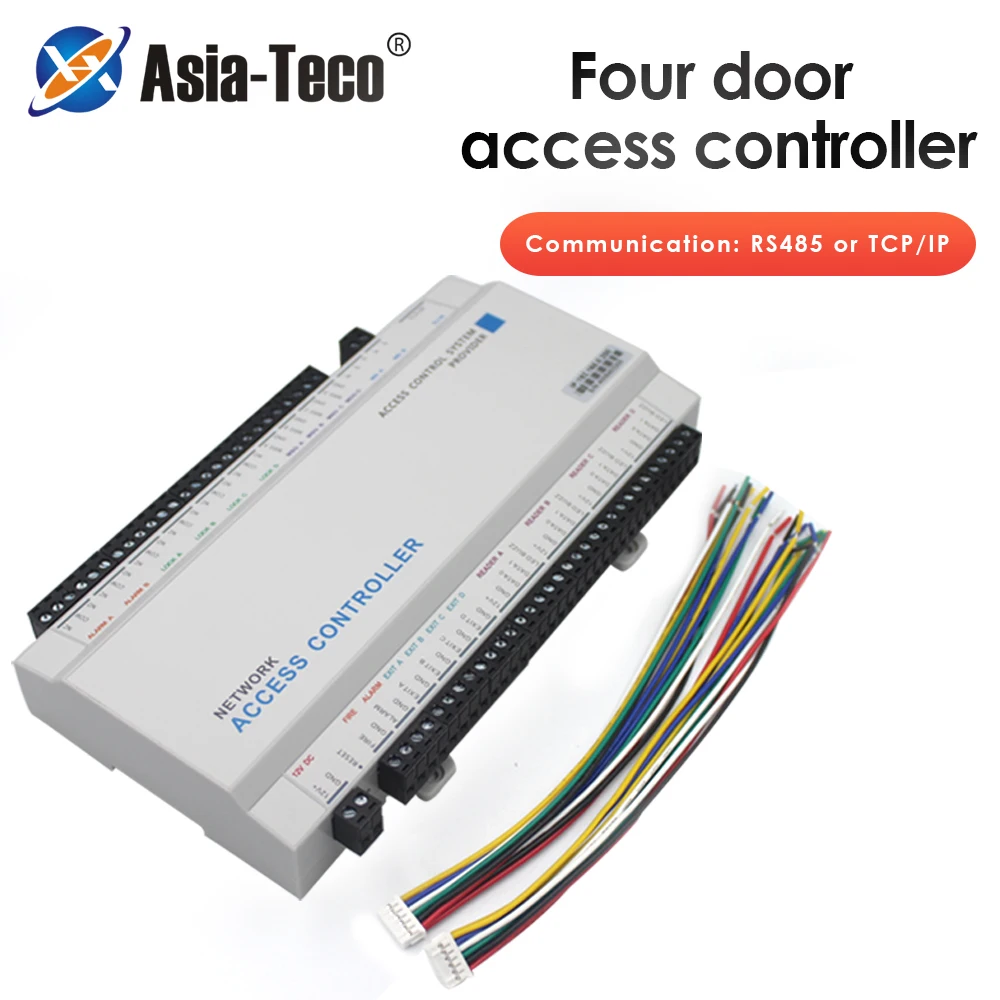 1/2/4 Door Access Controller Panel Board With Software Wiegand Communication Protocol TCP/IP Access Control Panel Board