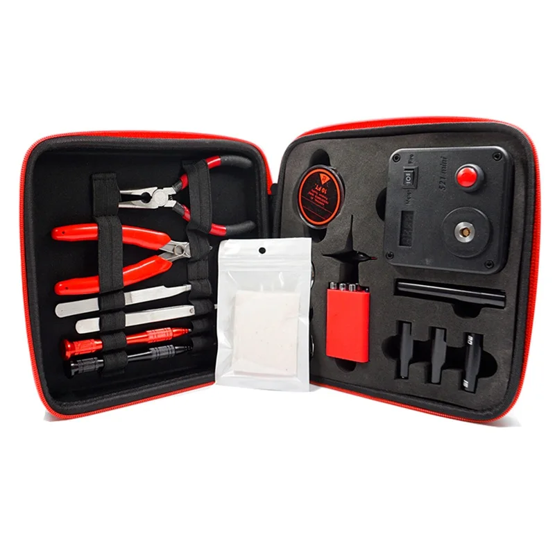

Update Coil Master V3 DIY Kit All-in-One CoilMaster V3+ Electronic Cigarette RDA Atomizer coil tool bag Accessories Vape vaper