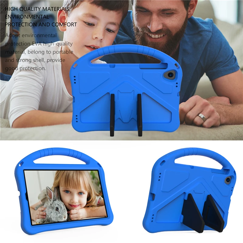 

Coque For Lenovo Tab M10 FHD Plus TB-X606X X606F EVA Shockproof Stand Cover For Lenovo M10 Plus 10.3 inch Cover Cases for Kids