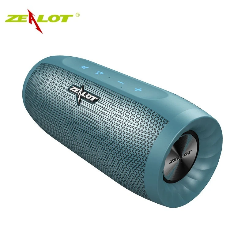 

ZEALOT S16 TWS Bluetooth Wireless Speaker Portable Outdoor Waterproof Subwoofer High Power Stereo Speakers Power Bank