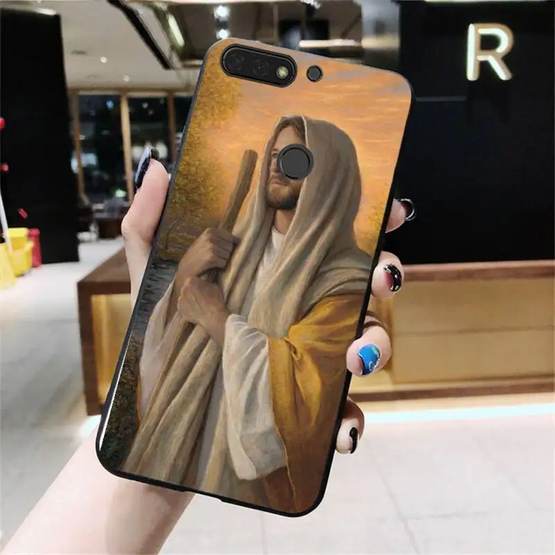 

Jesus Christ God bless you Phone Case For Huawei Honor 7C 7A 8X 9X 8A 10i 20lite 10 10lite 20S 20 8C 7X 8S 7S 9A 10X lite
